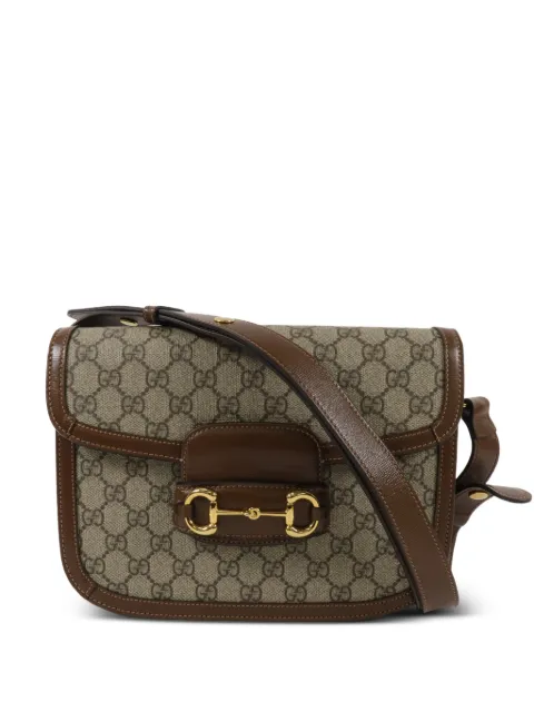 Gucci Pre-Owned Horsebit 1955 shoulder bag Brown 602204