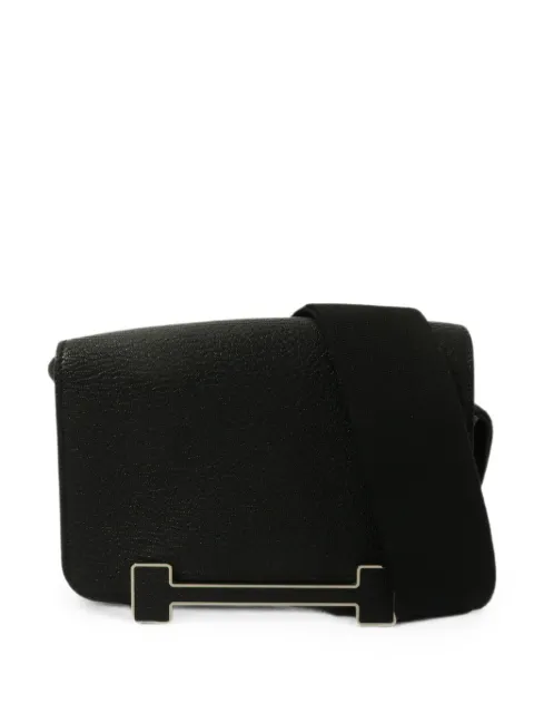 Hermès Pre-Owned Geta shoulder bag Black U89PHW