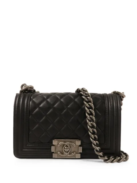 CHANEL Pre-Owned CC Boy 20 shoulder bag Black A69085