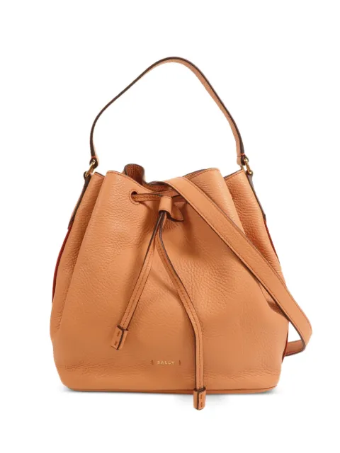 Bally Vintage drawstring bucket bag Orange 6219705