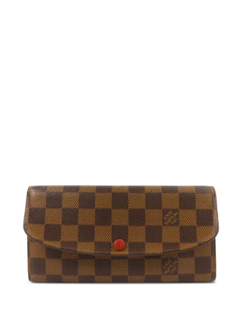 Louis Vuitton Pre-Owned Emilie Damier Portefeuille wallet Brown N63544