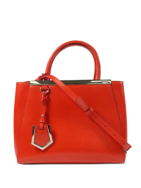Fendi Pre-Owned 2Jours leather shoulder bag Red 8BH253M50