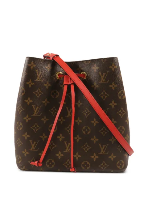 Louis Vuitton Pre-Owned Neo Noe Monogram bucket bag Brown M44021