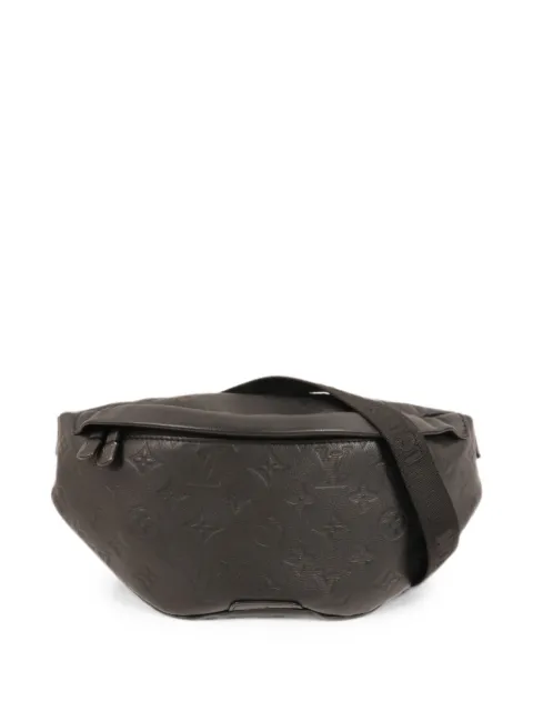 Louis Vuitton Pre-Owned Discovery Monogram Shadow belt bag Black M44388