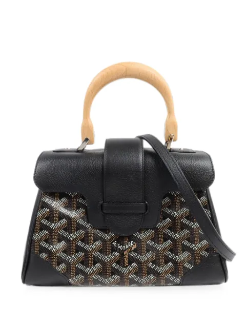 Goyard Pre-Owned mini Saigon Souple tote bag Black LAR020226