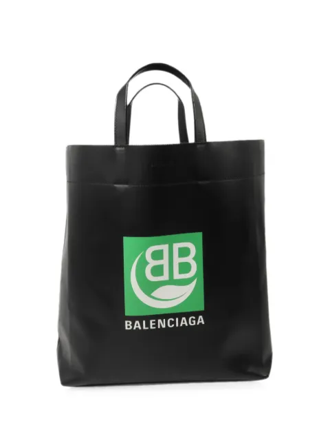 Balenciaga Pre-Owned Market logo-print tote bag Black 592976