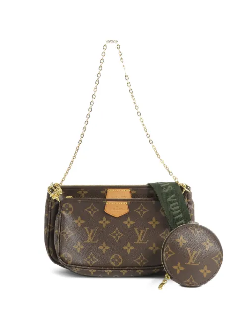 Louis Vuitton Pre-Owned Multi Pochette Accessoires monogram shoulder bag Brown M44813