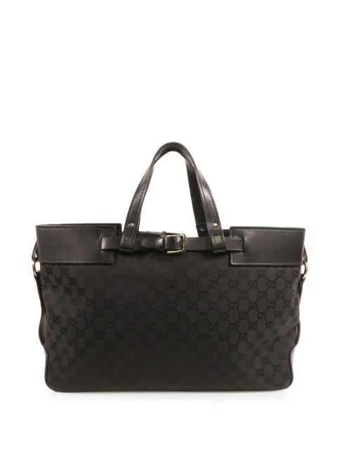 Gucci Pre-Owned GG monogram tote bag Black 106251