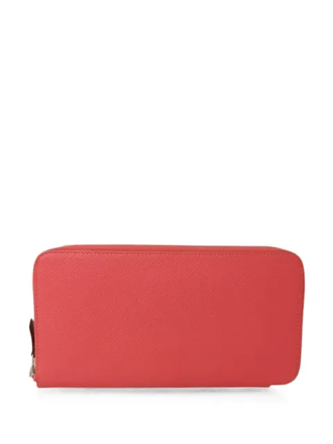 Hermès Pre-Owned Silk In Epsom leather wallet Pink U8WPHW