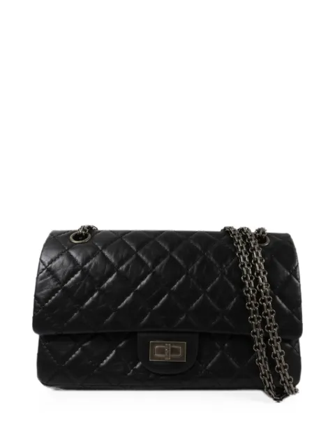 CHANEL Pre-Owned 2.55 shoulder bag Black AS0874