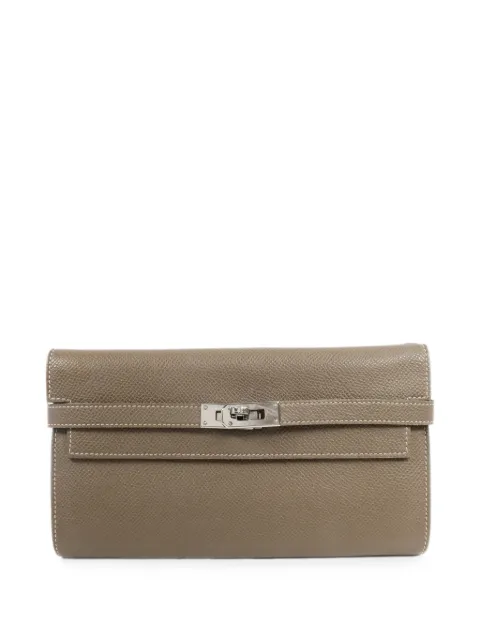 Hermès Pre-Owned Kelly Epsom leather wallet Neutrals A18PHW