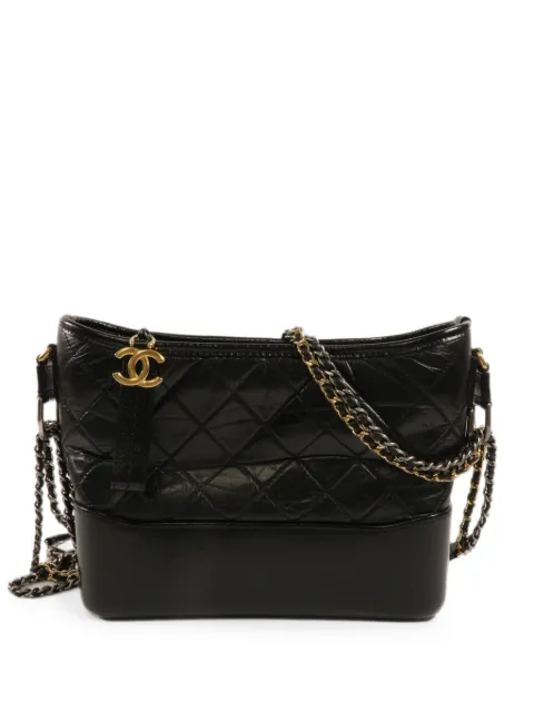 CHANEL Pre-Owned medium Gabrielle shoulder bag Black AS1521