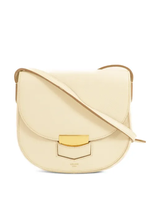 Celine Pre-Owned small Trotteur cross body bag Neutrals UCE0166