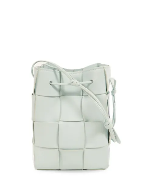 Bottega Veneta Pre-Owned small Cassette bucket bag Blue 680218VCQC42916