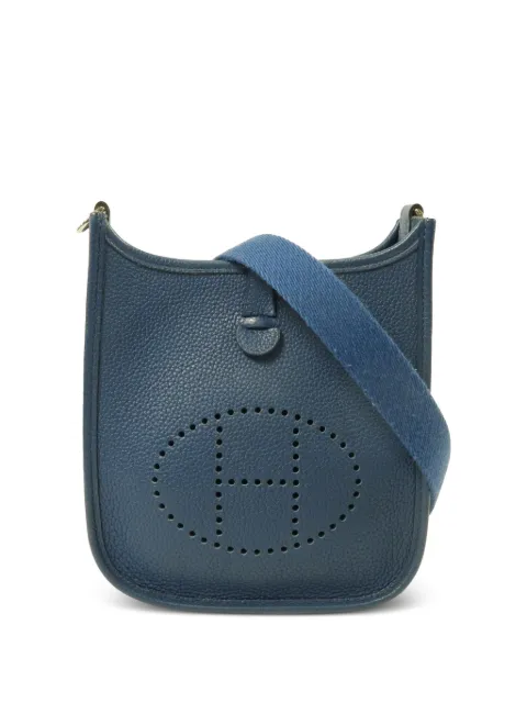 Hermès Pre-Owned Evelyne TPM shoulder bag Blue U7PPHW