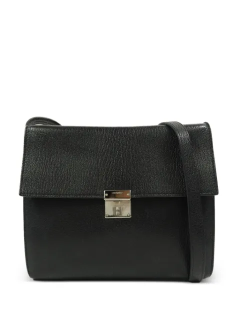 Hermès Pre-Owned Clic 16 calf leather shoulder bag Black C89PHW