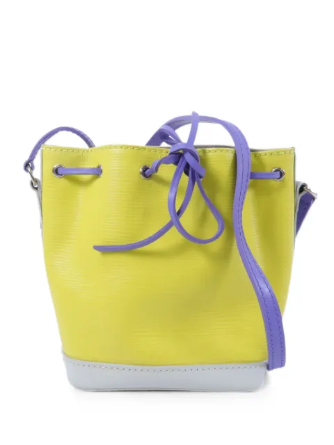 Louis Vuitton Pre-Owned Nano Noe Epi calf leather shoulder bag Yellow M42501