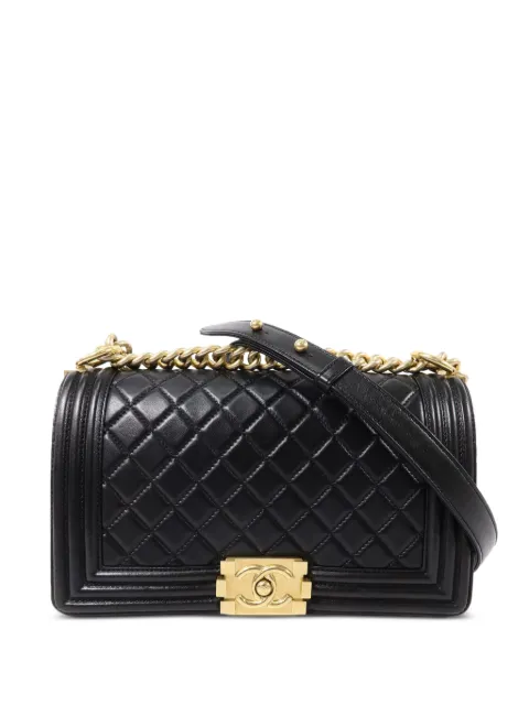 CHANEL Pre-Owned Boy 25 chain shoulder bag Black A67086