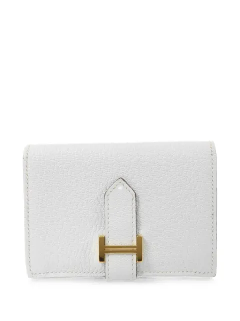 Hermès Pre-Owned Bearn card holder Blue UT0GHW