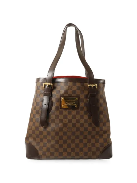Louis Vuitton Pre-Owned Damier Ebène Hampstead MM shoulder bag Brown N51204
