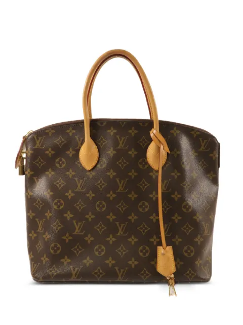 Louis Vuitton Pre-Owned Monogram Lockit MM tote bag Brown M40606