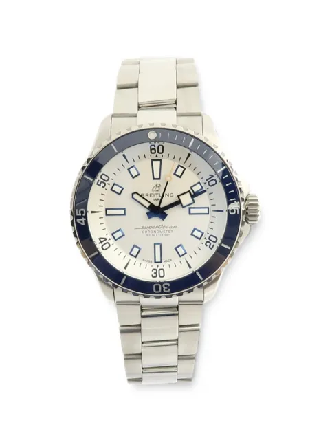 Breitling SuperOcean 42mm watch White A17375