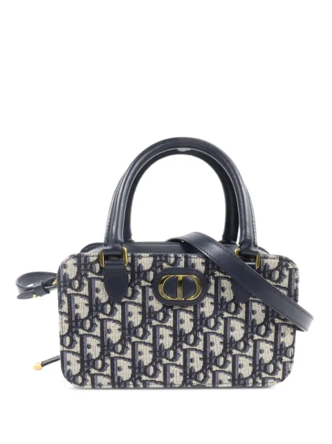 Christian Dior Pre-Owned 30 Montaigne Oblique mini bag Blue 43MA0274