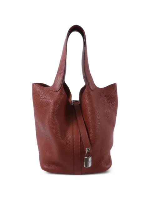 Hermès Pre-Owned MM Picotin tote bag Brown Y4EPHW