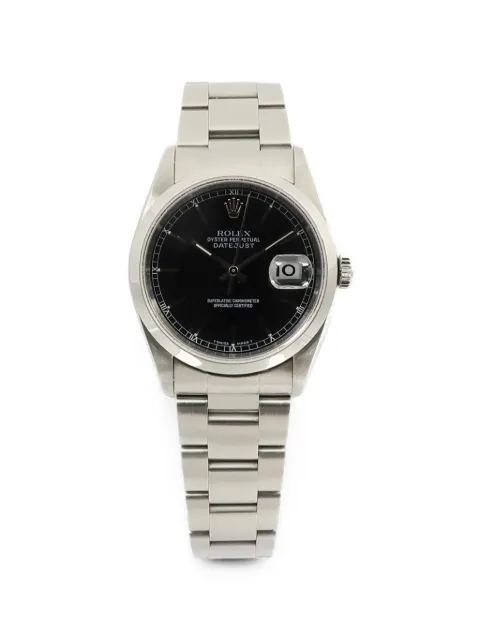 Rolex Datejust 36mm watch Black 16200