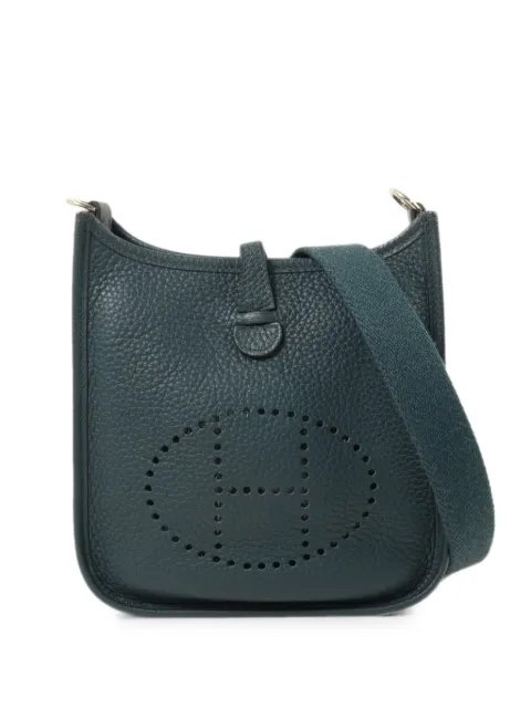 Hermès Pre-Owned TPM Evelyne shoulder bag Green Z6O