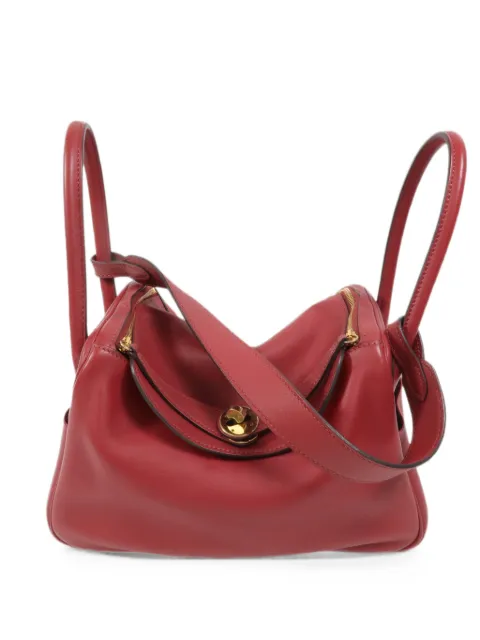 Hermès Pre-Owned Lindy 26 tote bag Red XK193PHW