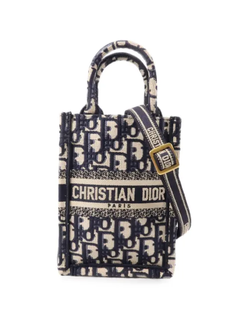 Christian Dior Pre-Owned mini Book Tote tote bag Blue 50MA0292