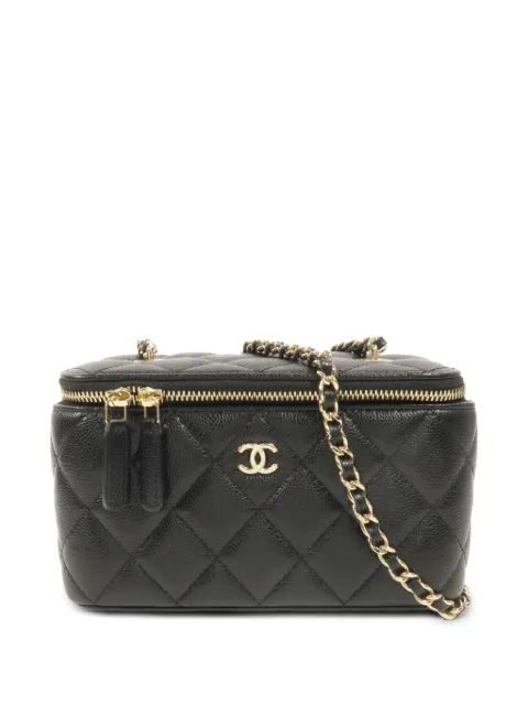 CHANEL Pre-Owned Vanity Case CC shoulder bag Black USET2HUE