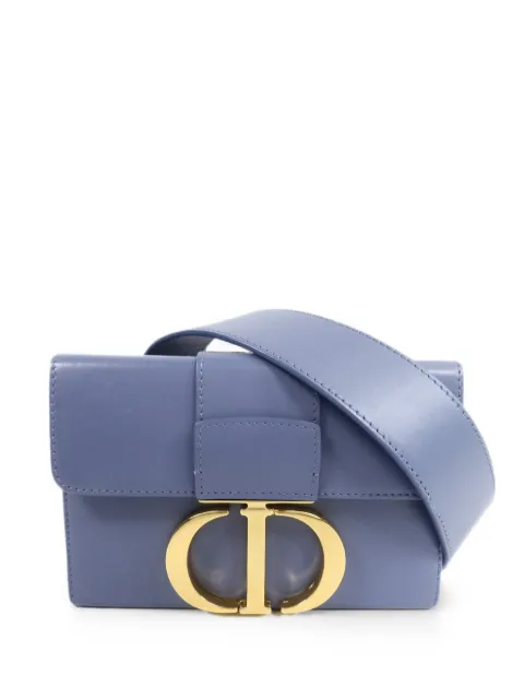 Christian Dior Pre-Owned 30 Montaigne CD shoulder bag Blue 01RU0270