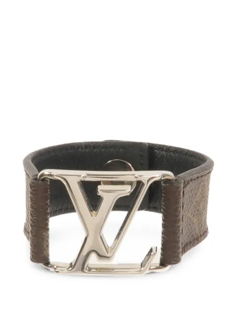 Louis Vuitton Pre-Owned Hockenheim Monogram bracelet Silver M6141