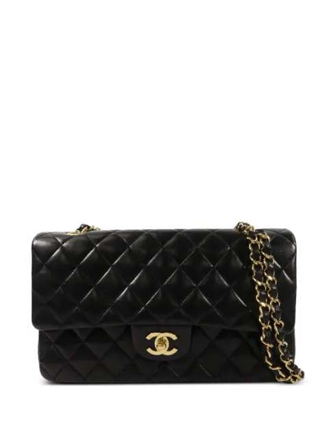 CHANEL Pre-Owned 25 CC-logo shoulder bag Black A01112