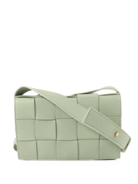 Bottega Veneta Pre-Owned Cassette shoulder bag Green R00170966R