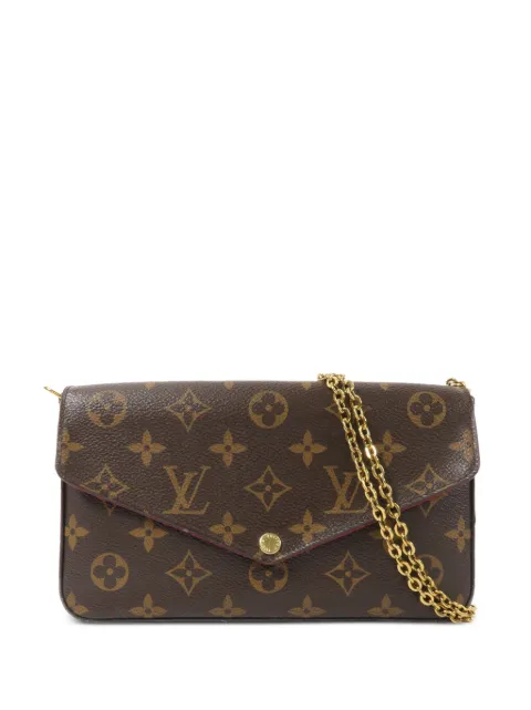 Louis Vuitton Pre-Owned Felicie Pochette Monogram shoulder bag Brown M87896