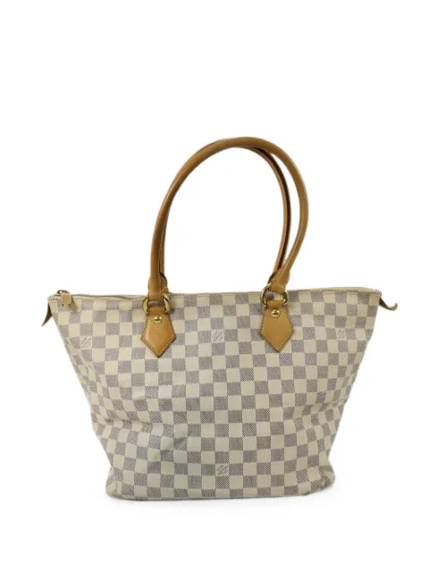Louis Vuitton Pre-Owned MM Saleya Damier Azur MM tote bag Neutrals N51185