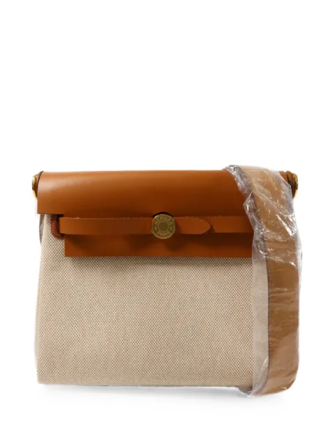 Hermès Pre-Owned mini Herbag shoulder bag Neutrals W34GHW