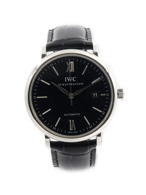IWC Schaffhausen Portofino Automatic 40mm watch Black IW3565022015
