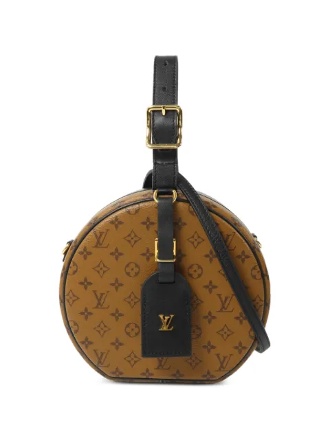 Louis Vuitton Pre-Owned Petite Boite Chapeau Monogram Reverse tote bag Brown M43510
