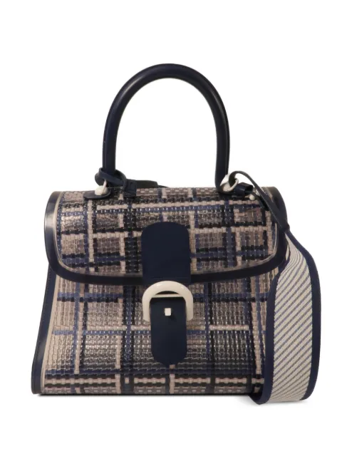 Delvaux Vintage MM Brillant Dreamer tote bag Blue AA0405ACQ049BLN