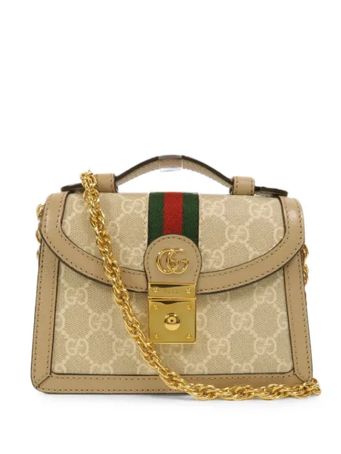 Gucci Pre-Owned Ophidia GG Supreme shoulder bag Neutrals 696180