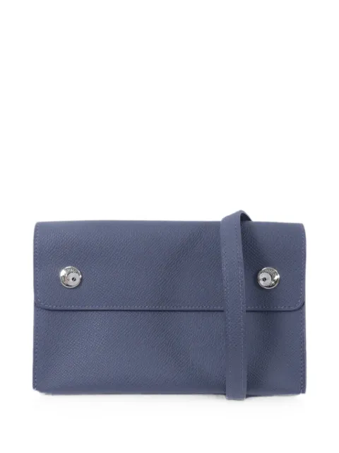 Hermès Pre-Owned 2014 Hermesnap shoulder bag Blue W85PHW
