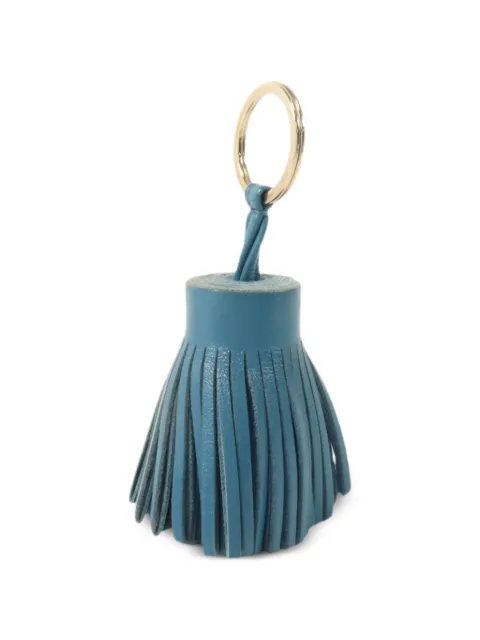 Hermès Pre-Owned Carmen Milo tassel bag charm Blue NA
