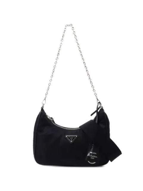 Prada Pre-Owned 2005 Re-Edition shoulder bag Black 1BH204