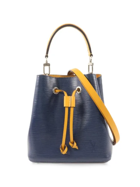 Louis Vuitton Pre-Owned Neo Noe BB Epi bucket bag Blue M53610