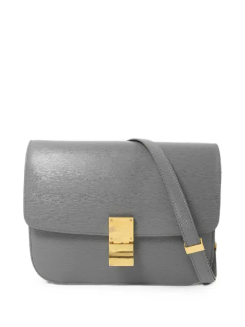 Celine Pre-Owned Classic Box satchel bag Grey SCE0129