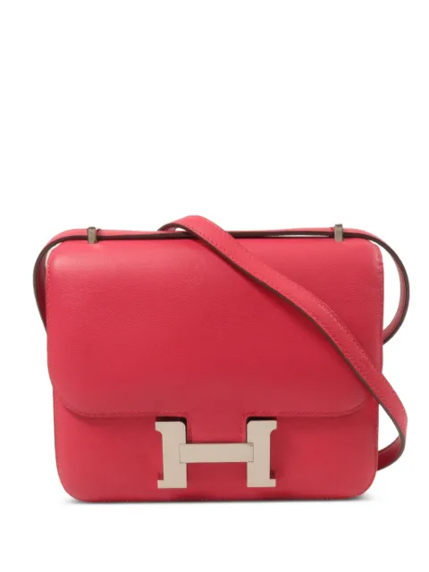 Hermès Pre-Owned 2018 mini Constance satchel bag Pink CI6PHW